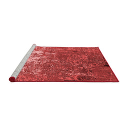 Industrial Red Washable Rugs