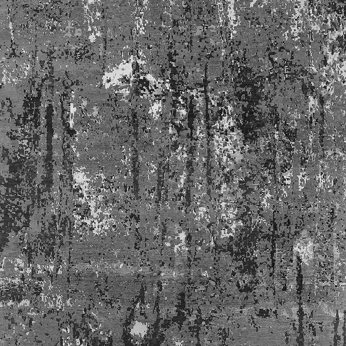 Machine Washable Oriental Gray Industrial Rug, wshurb2523gry