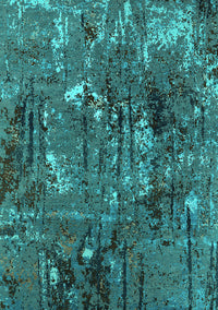 Oriental Turquoise Industrial Rug, urb2523turq