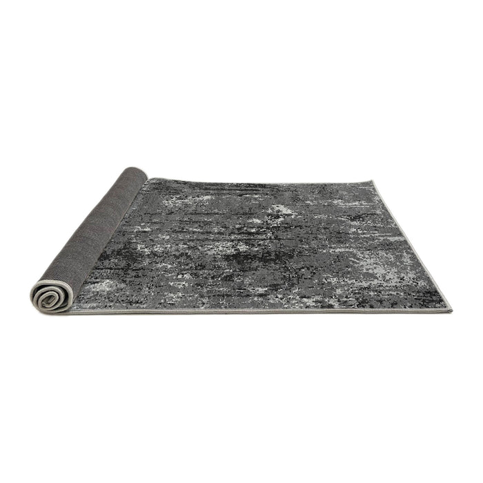 Sideview of Oriental Gray Industrial Rug, urb2523gry