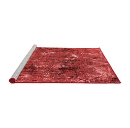 Industrial Red Washable Rugs