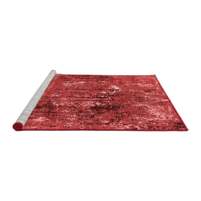 Industrial Red Washable Rugs