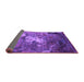 Sideview of Oriental Purple Industrial Rug, urb2524pur