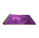 Sideview of Oriental Pink Industrial Rug, urb2524pnk