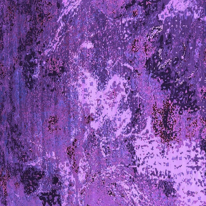 Square Oriental Purple Industrial Rug, urb2524pur