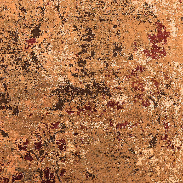 Oriental Orange Industrial Rug, urb2525org