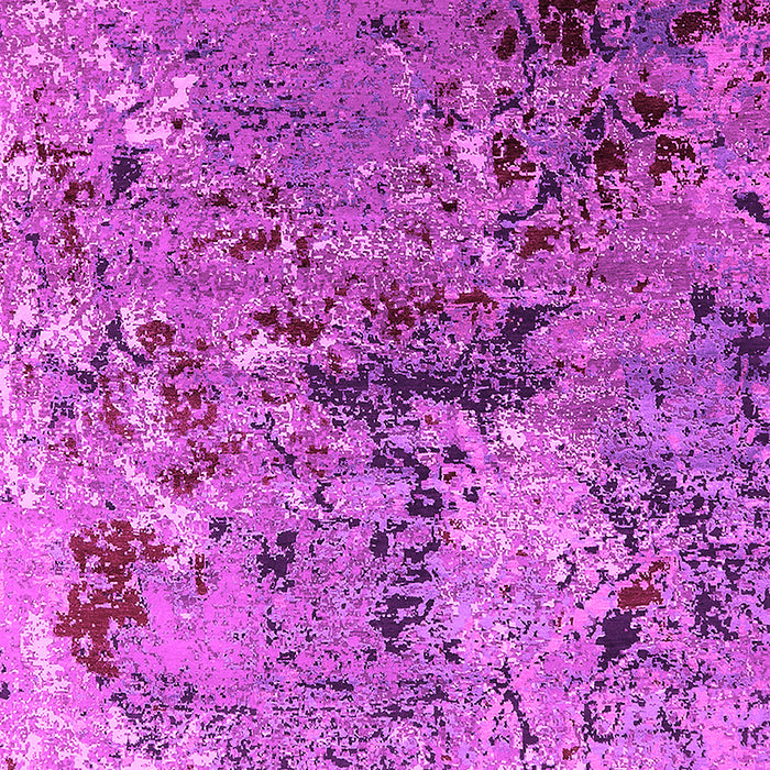 Machine Washable Oriental Pink Industrial Rug, wshurb2525pnk