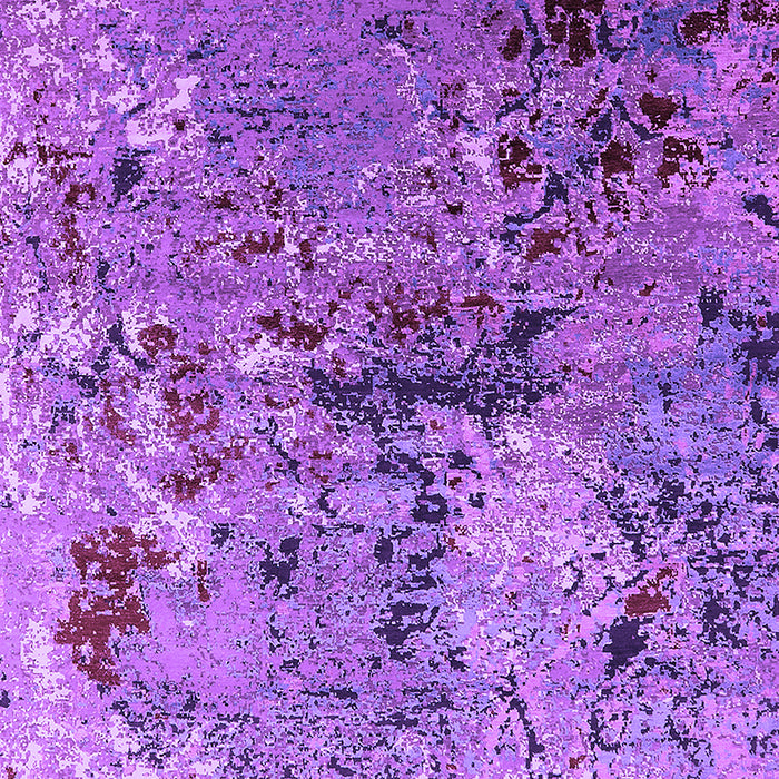 Machine Washable Oriental Purple Industrial Area Rugs, wshurb2525pur