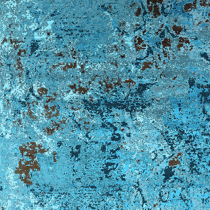 Oriental Light Blue Industrial Rug, urb2525lblu