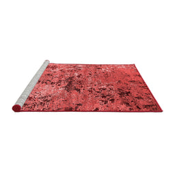 Industrial Red Washable Rugs