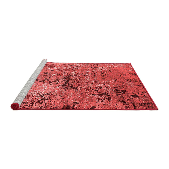 Industrial Red Washable Rugs
