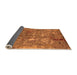 Sideview of Oriental Orange Industrial Rug, urb2526org