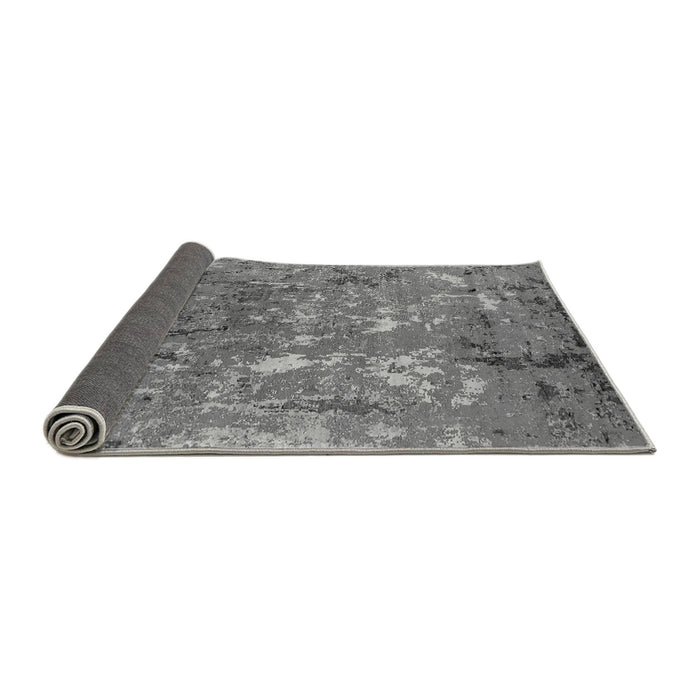 Sideview of Oriental Gray Industrial Rug, urb2526gry