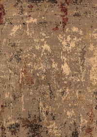 Oriental Brown Industrial Rug, urb2526brn