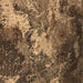 Square Oriental Brown Industrial Rug, urb2527brn