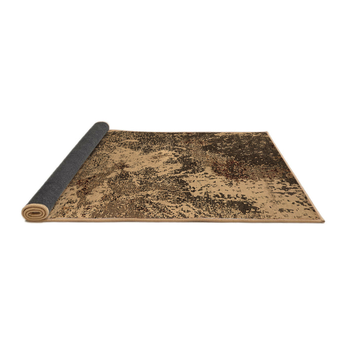 Sideview of Oriental Brown Industrial Rug, urb2527brn