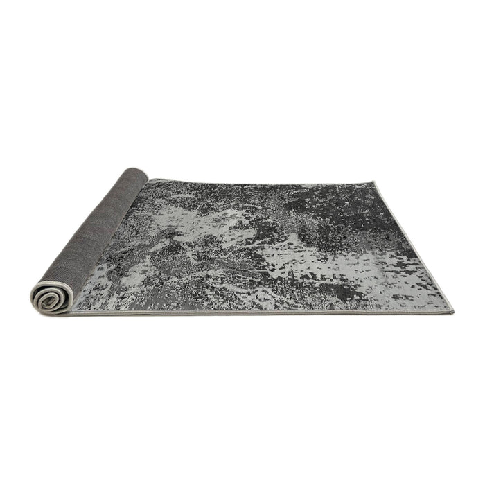 Sideview of Oriental Gray Industrial Rug, urb2527gry