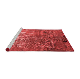 Industrial Red Washable Rugs