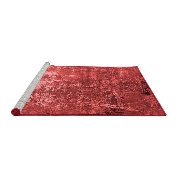 Industrial Red Washable Rugs