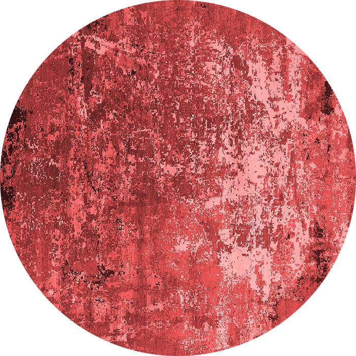 Machine Washable Oriental Red Industrial Rug, wshurb2529red