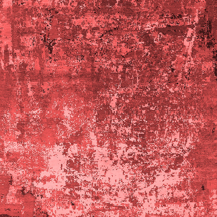 Machine Washable Oriental Red Industrial Rug, wshurb2529red