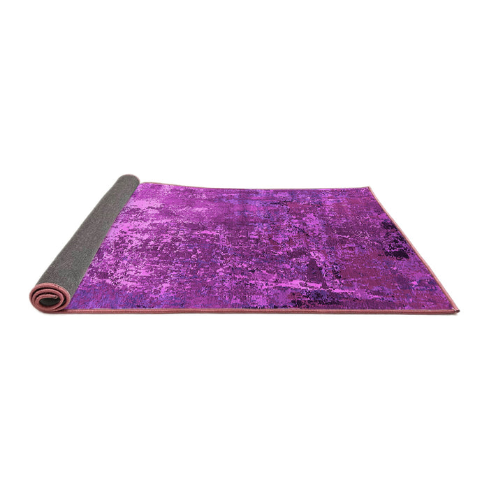 Sideview of Oriental Pink Industrial Rug, urb2529pnk