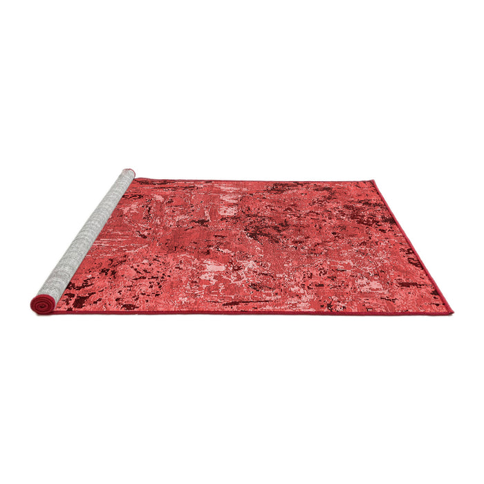 Industrial Red Washable Rugs