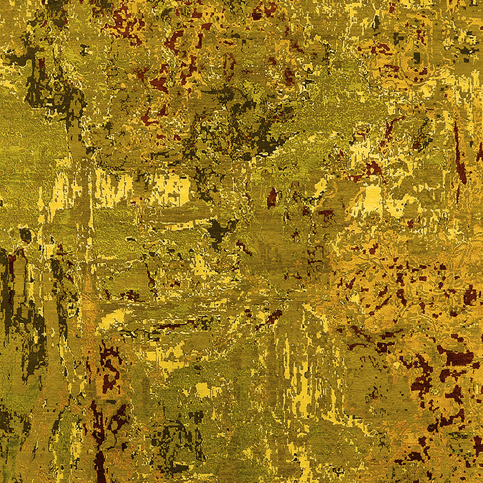 Oriental Yellow Industrial Rug, urb2530yw