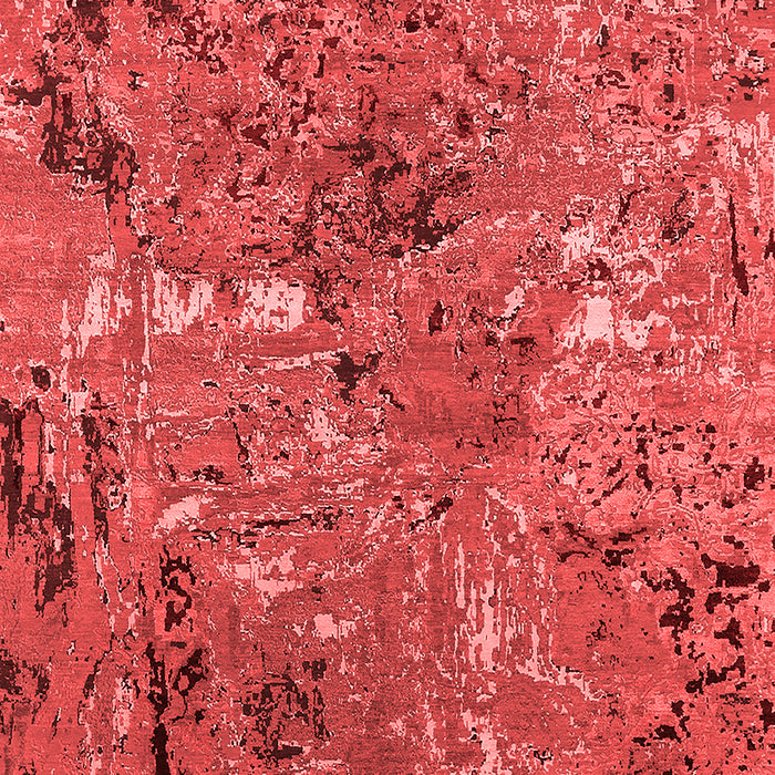 Machine Washable Oriental Red Industrial Rug, wshurb2530red