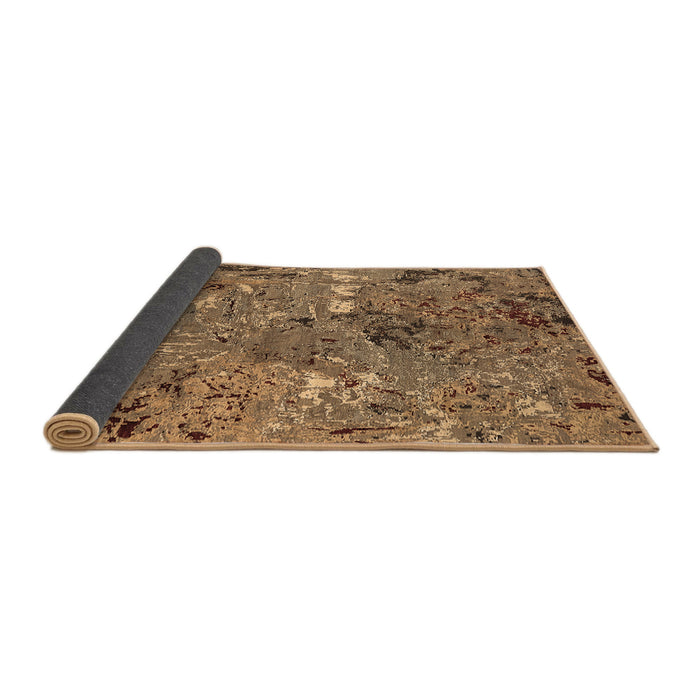 Sideview of Oriental Brown Industrial Rug, urb2530brn