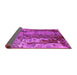 Sideview of Oriental Pink Industrial Rug, urb2531pnk