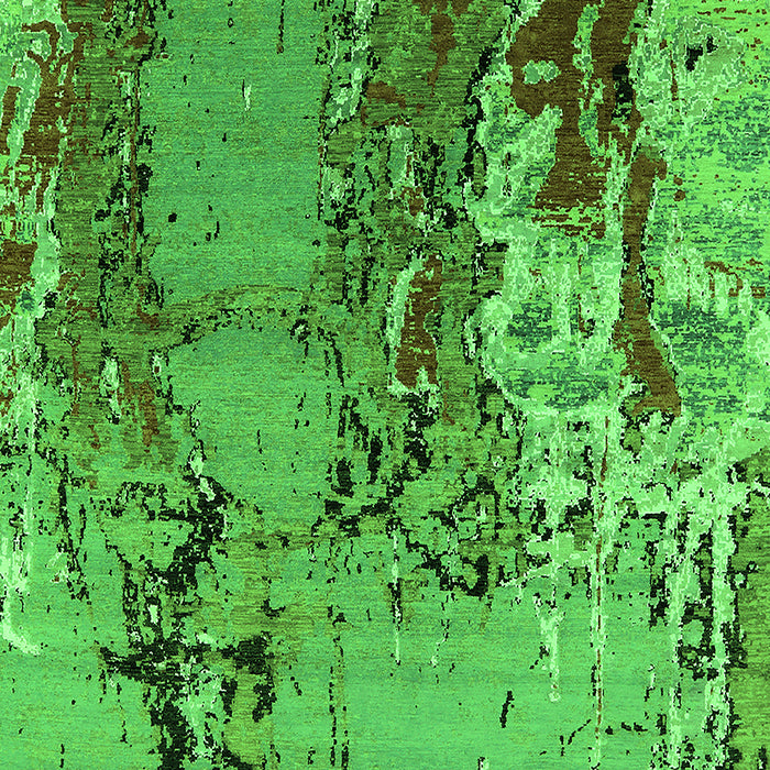 Oriental Green Industrial Rug, urb2531grn