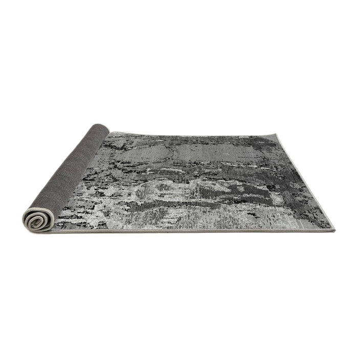 Sideview of Oriental Gray Industrial Rug, urb2531gry