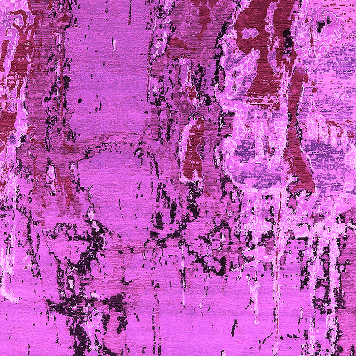 Machine Washable Oriental Pink Industrial Rug, wshurb2531pnk