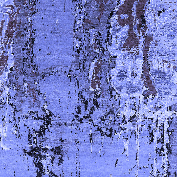 Oriental Blue Industrial Rug, urb2531blu