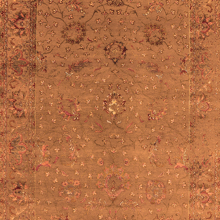 Oriental Orange Industrial Rug, urb2532org