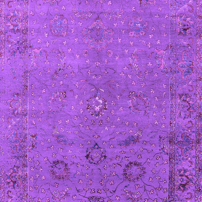 Machine Washable Oriental Purple Industrial Area Rugs, wshurb2532pur