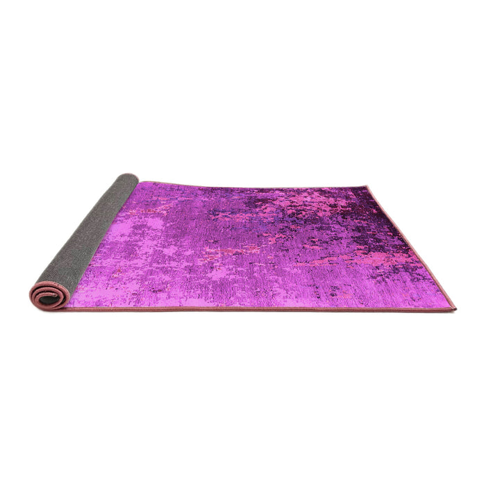 Sideview of Oriental Pink Industrial Rug, urb2534pnk