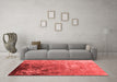 Industrial Red Washable Rugs