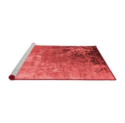 Industrial Red Washable Rugs