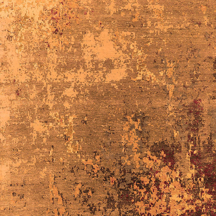 Oriental Orange Industrial Rug, urb2534org