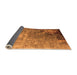 Sideview of Oriental Orange Industrial Rug, urb2534org