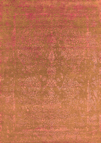 Oriental Orange Industrial Rug, urb2535org