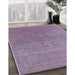 Machine Washable Industrial Modern Purple Rug in a Family Room, wshurb2535