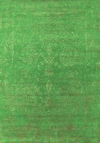 Oriental Green Industrial Rug, urb2535grn