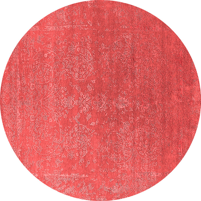 Machine Washable Oriental Red Industrial Rug, wshurb2535red