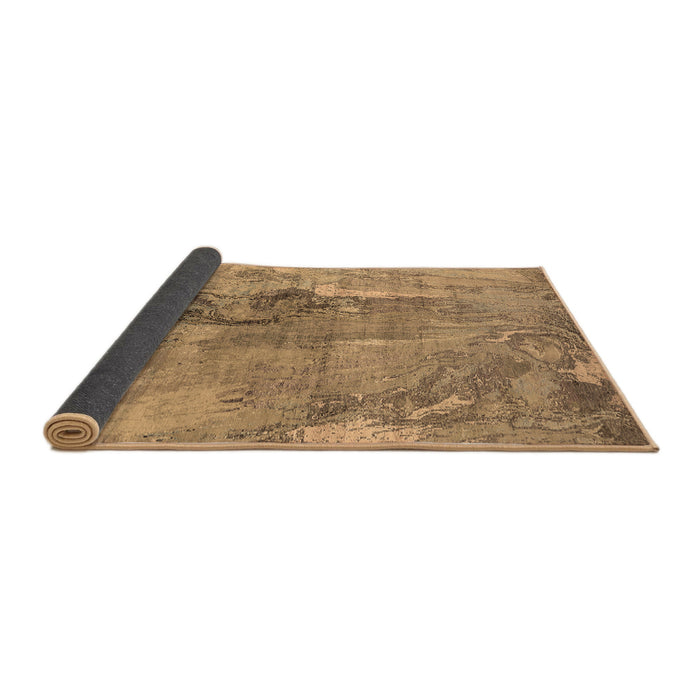 Sideview of Oriental Brown Industrial Rug, urb2536brn