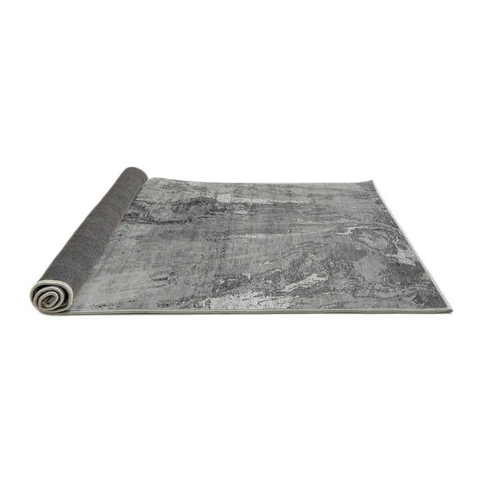 Sideview of Oriental Gray Industrial Rug, urb2536gry