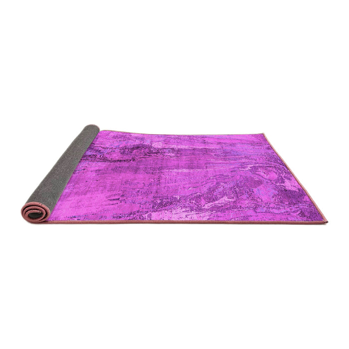 Sideview of Oriental Pink Industrial Rug, urb2536pnk