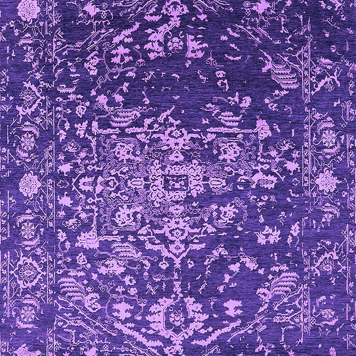 Machine Washable Oriental Purple Industrial Area Rugs, wshurb2537pur